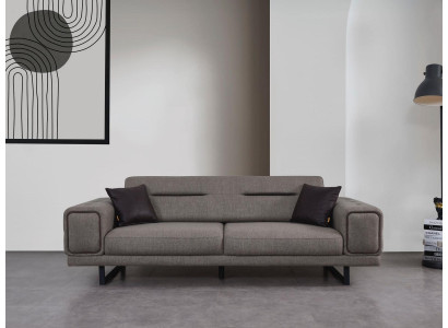 Luksus sofas ģimenes istabā divvietīgs dīvāns modernās mēbeles jaunais dizains