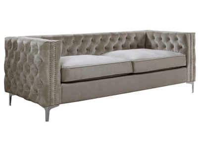 Chesterfield trīsvietīgais moderns mēbeļu tekstilas audums samets viesistaba luksusa dīvāns.