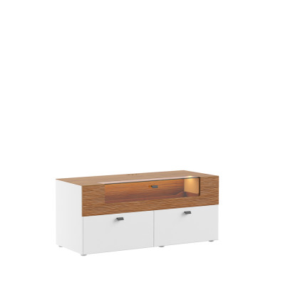 Sānu skapis TV zemā skapī RTV xxl skapis galds Moderns dzīvojamā istaba koksnes 125x55cm
