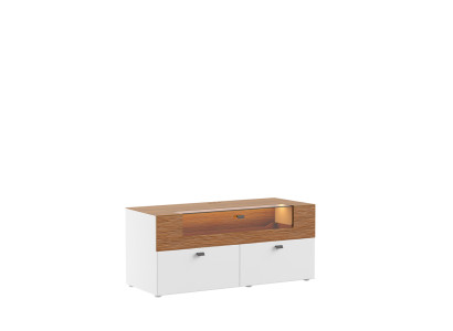 Sānu skapis TV zemā skapī RTV xxl skapis galds Moderns dzīvojamā istaba koksnes 125x55cm