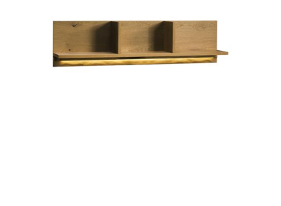 Uz rīvu uzstādāms grāmatplaukts grāmatplaukts plaukts grāmatplaukts viesistaba dzīvojamās istabas siena plaukts 151x38cm