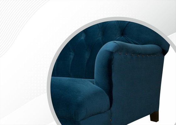 Liels ādas dīvāns Chesterfield 250 cm pārklājuma dīvāni 4-vietīgs āda tekstils Turkuāze