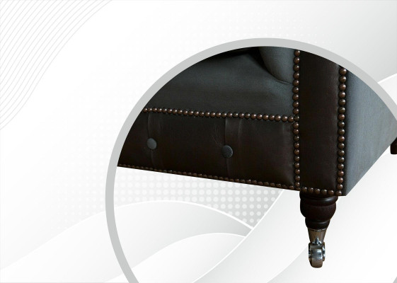 Chesterfield Original mēbeles 4 sēdvietu dīvāns Polster Sofas Couchen