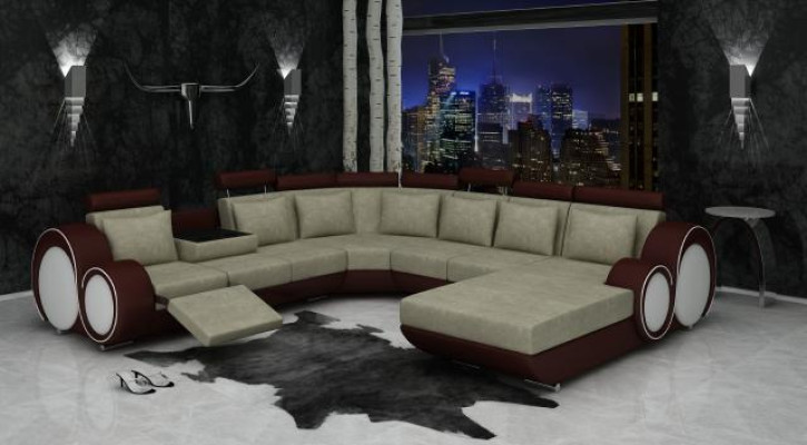 Tekstila sofa ar USB XXL dzīvojamais stūra komplekts auduma dīvāns liela dīvāna polsterējums stūra dīvāns jauns
