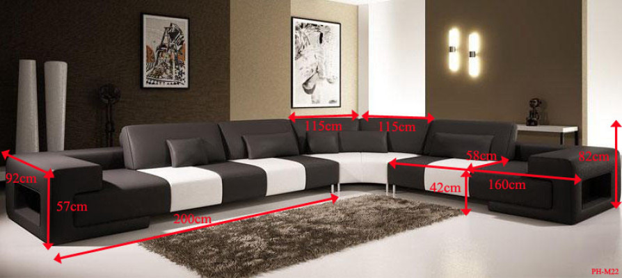 Stilīgs dizains un maksimālais komforts ar mūsu lielo L formu dīvānu.