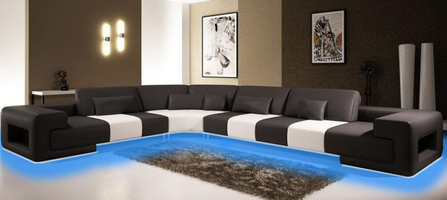 Stilīgs dizains un maksimālais komforts ar mūsu lielo L formu dīvānu.