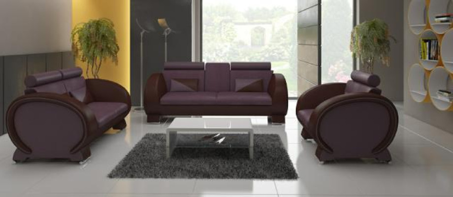 Sofas komplekts 3+2+1 audums Dīvāns Desig Dīvāns Dzīvojamā zonā Polster Garnitur Tekstils