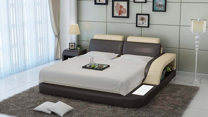 Polster dizaina luksusa gultas gultas, moderna gulamistaba 140/160/180 cm