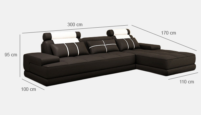 Stūra dīvāns Polster Couch Sofa Dzīvojamais istabas leņķa komplekts Ādas Tekstila Parīze