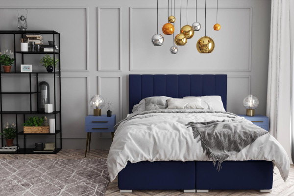Boxspring gulta viesnīca divvietīga komplekta komplekts matracis uzgalis gultas funkcija kaste