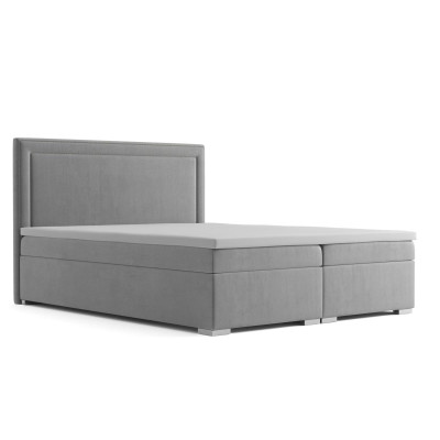 Boxspring dizaina gulta, viesnīcas divguļamie gultai ar luksusa pārklājumu, kastīšu funkciju un jaunu samta pārklājumu.