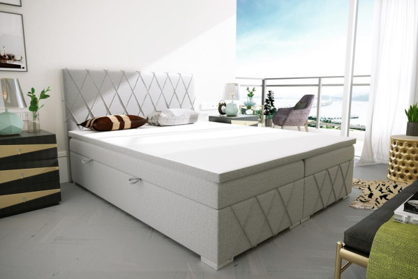 Boxspring gulta viesnīcas divvietīga gulta tekstila luksusa gultas piederumiem gultu kastu funkciju