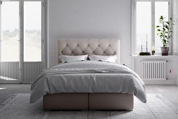 Boxspring divguļamais viesnīcas Dubultais ādas luksusa gultu polsteris ar gultas kasti jaunā funkcijā