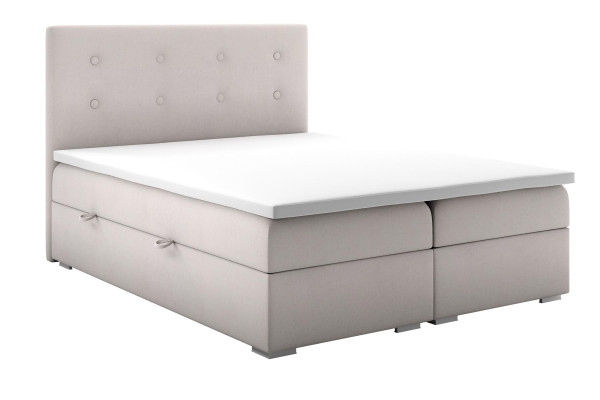 Gulta kastes funkcija Boxspring viesnīca divvietīga komplektēta matraču augšdaļa gultas.