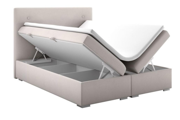 Boxspring gulta Kaste Funkcija Viesnīca Dubulta Komplektu Komplekts Overmateriāls Atpūtas Gulta