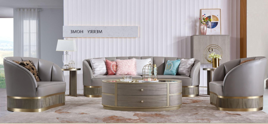 XXL Liela sofa dīvāna polsteru komplekts 4+1 sēdētāji Klasiska tekstila dīvāni un malas