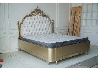 Chesterfield koka divguļamais gulta dizains polsterbeds laulātajiem guļamistabai 180x200