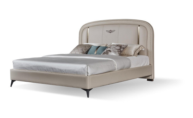 Gulta Pārvalks Dizains Luksusa Dubultās Viesnīcas Dekoratīvās Gultas 180x200cm Guļamistabā