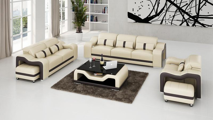 Sofasvīt Moderns Dīvāns Dīvāns Sēž 3+1+1 Kompleta Garnitūra Komplekts Jauns Dzīvojamā Istaba