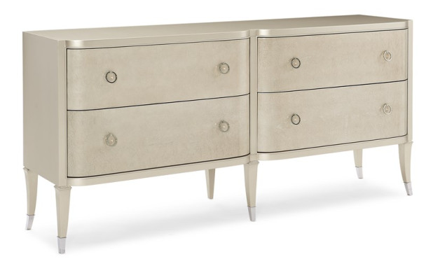 Mūsdienīga komoda Luxus Itālijas dizaina mēbeles Apdares koka konsoles Sideboard Low