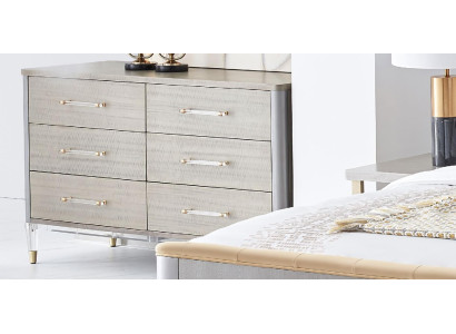 Mūsdienīga koka komoda sideboard komodes zemas plaukti dzīvojamās istabas skapis.
