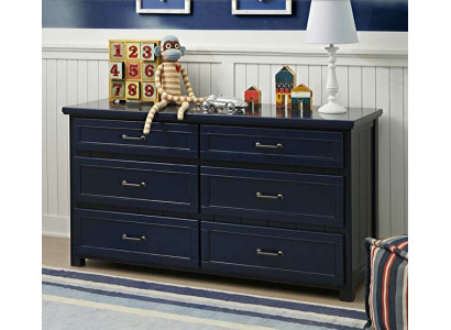Komodse, bārskafe Sideboard skapji skapis ar 6 kumodēm koka guļamistabas mēbeles jauns