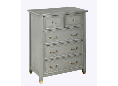 Komoda Sideboard Sideboards ar 5 izvelkamajām kastēm plaukts el.
