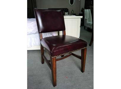 Krēsls 1x luksusa dizaina polsterēti krēsli birojam dizainera ēdamistabai koksne