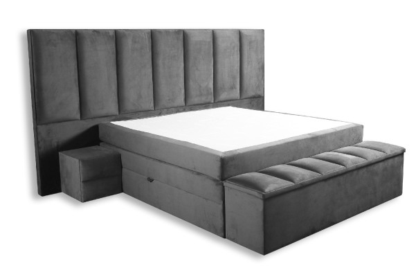 Boxspring viesnīcas matracis guļamistaba tekstils dizains gulta divguļamā gulta