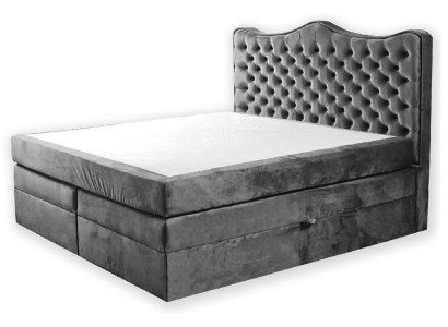 Boxspring beda gultiņš matracis gulta viesnīca āda audums auduma 180x200cm audekls mēbeles
