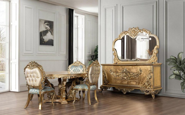 Sērkociņi Spoguļu komplekts Kommodes koka grupas Sideboard mēbeles baroks