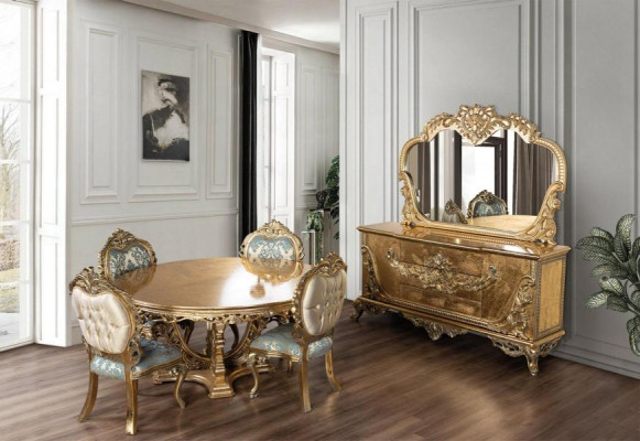 Sērkociņi Spoguļu komplekts Kommodes koka grupas Sideboard mēbeles baroks