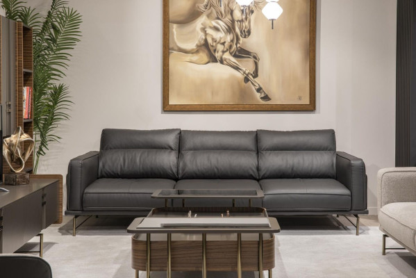 Sofas komplektā 4+3+1 dzīvojamā istaba luksusa sofa Moderna Jauna pilnībā Moderna