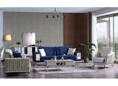 Sofas komplekts 3+3+1 sēdvietu mēbeļu luksusa komplekts Moderns jauns 3 gabalu komplekts