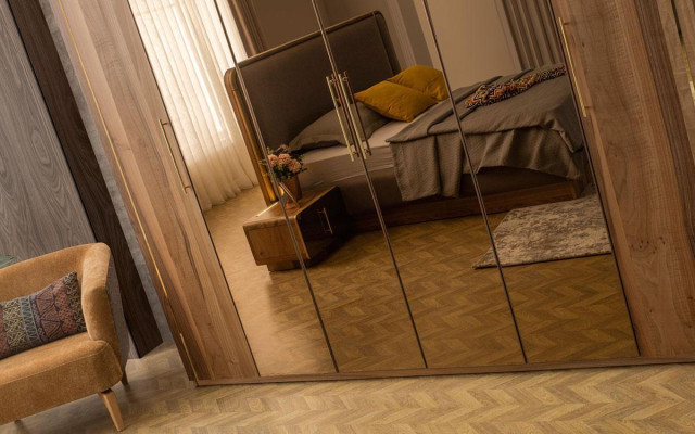 Skapis Skapji Skapja dizains Koks Guļamistaba Moderns Mēbeles Jauns