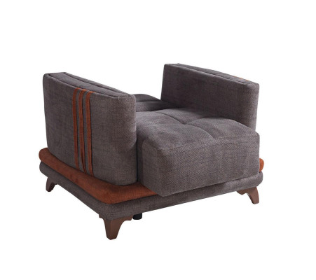 Sofa komplekti 3+1 vietas Tekstils koksne Moderns 3-vietīgs dīvāns Krēsls Pilns komplekts Apzīmējums EU