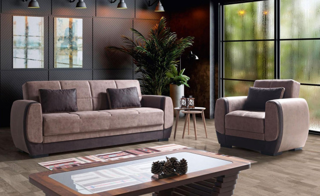 Sofa komplekts 3+1 sēdētspējas Tekstils koka mēbeles 3 sēdvietu moderns krēsls Jauns Komplekts Jauns Set.