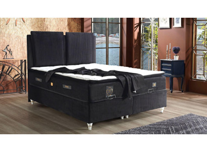 Gulta dizains Gultas Luksusa Boxspring Polster Guļamistabas Mēbeles Moderns Luksuss