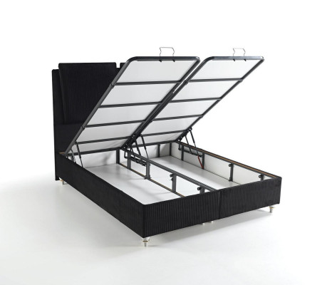 Gulta dizains Gultas Luksusa Boxspring Polster Guļamistabas Mēbeles Moderns Luksuss