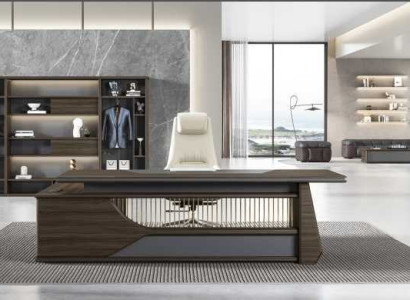 Stūra rakstāmgalds Datorgalds Galds Biroja galds Luksusa darba istabas mēbeles