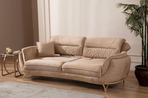 Sofagarnitūra Itāļu stilā Komplekta komplekts 3+3+1+1 vieta garnitūra