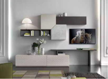 TV skapis Itāļu mēbeles Dzīvojamā istaba Luksusa galds Sienas mēbeles Koks