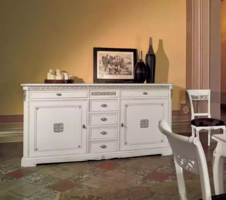 Sideboard Anrichte Massiv Holz Italien Schrank Möbel Kommode Wohnzimmer -> Sideboard Anrichte Masīvkoks Itālija Skapis Mēbeles Kumodē Dzīvojamā Istaba