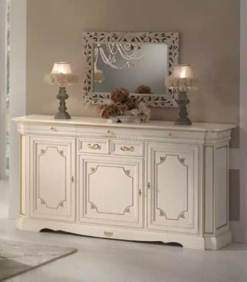 Komoda Sideboard Skapis Koks Kumodes Itāļu mēbeles Masīvs Jauns