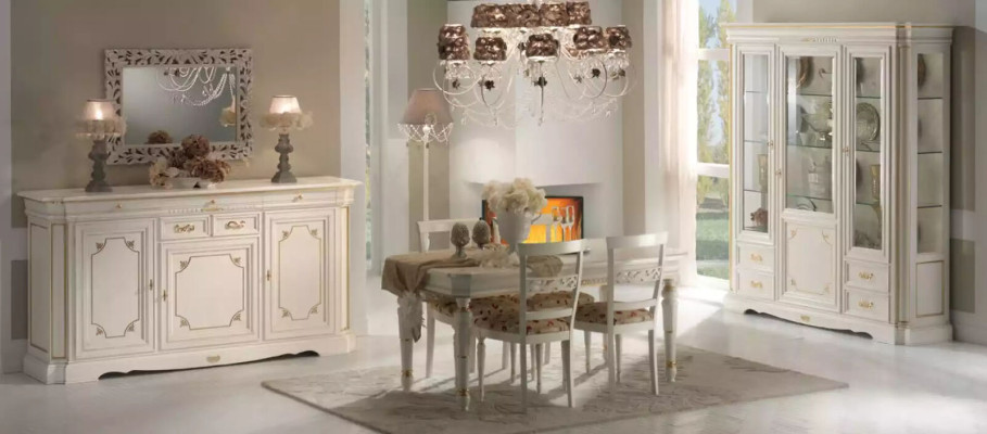 Komoda Sideboard Skapis Koks Kumodes Itāļu mēbeles Masīvs Jauns