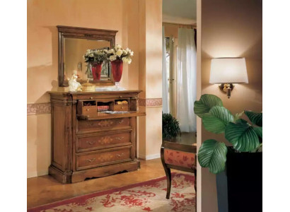 Komanda Itāļu mēbeles Spogulis Komanda Sideboard Skapis Koks Jauns