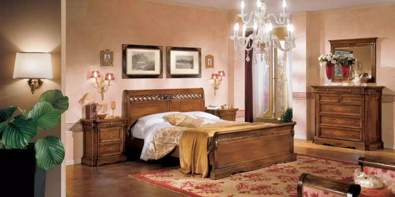 Komanda Itāļu mēbeles Spogulis Komanda Sideboard Skapis Koks Jauns