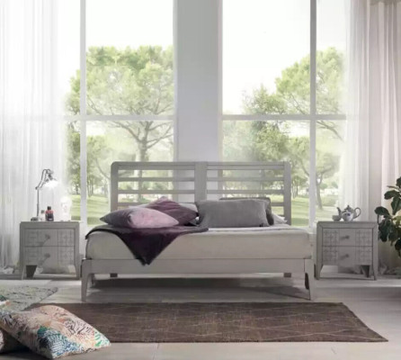 Gulta 2x naktsstendes 3 gab. guļamistabas komplekts dizains Luxury Classic Furniture