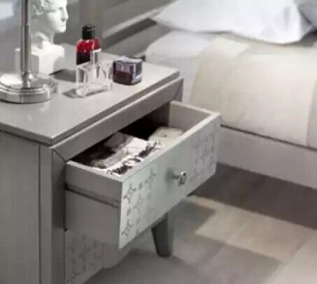 Gulta 2x naktsstendes 3 gab. guļamistabas komplekts dizains Luxury Classic Furniture