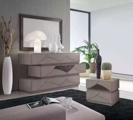 Sešu elementi elementi Spiegel Modern Holz Design 2 prs saistaba istabas ģērbtuvei.